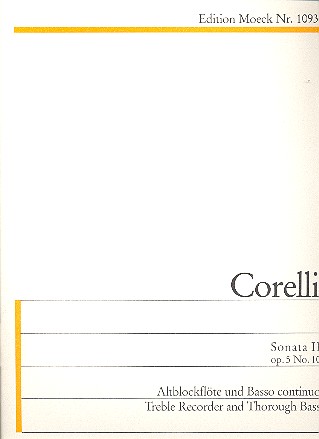 Vorderes Coverbild Sonate Nr.2 G-Dur op.5,10