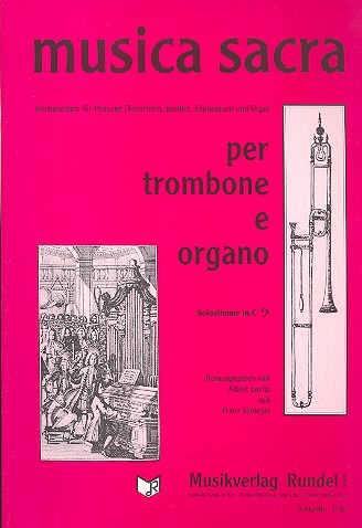 Vorderes Coverbild Musica sacra für Posaune (Tenorhorn/