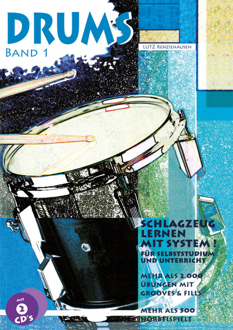 Vorderes Coverbild Drums Band 1 (+2 CDs)