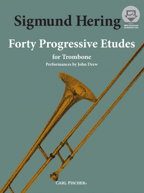 Vorderes Coverbild 40 progressive Etudes (+CD)