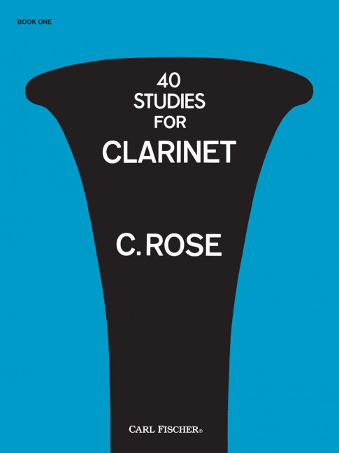 Vorderes Coverbild 40 Studies vol.1 (1-20) for clarinet