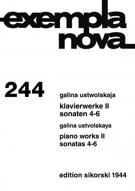 Vorderes Coverbild Klavierwerke Band 2