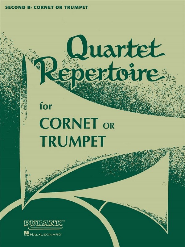 Vorderes Coverbild Quartet Repertoire for 4 cornets