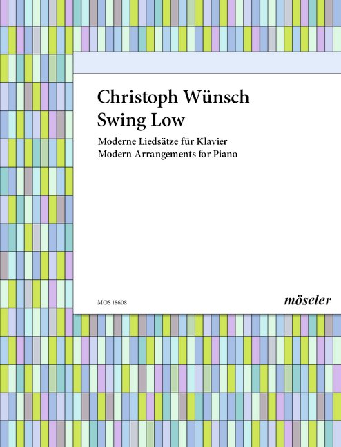Vorderes Coverbild Swing low - moderne Liedsätze