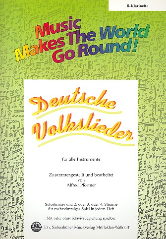 Vorderes Coverbild Deutsche Volkslieder