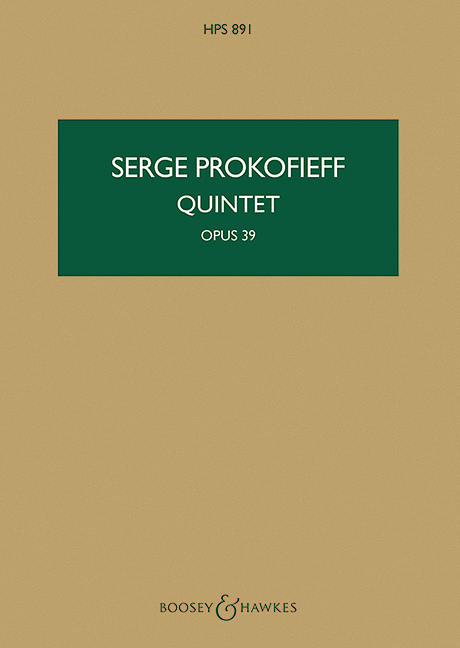 Vorderes Coverbild Quintett op.39