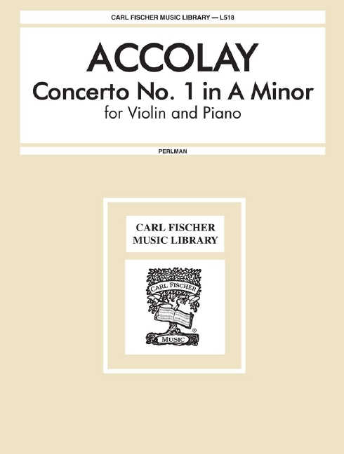 Vorderes Coverbild Concerto a minor no.1