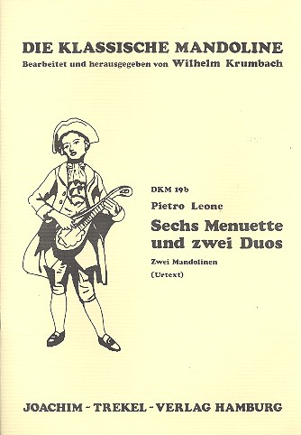 Vorderes Coverbild 6 Menuette und 2 Duos