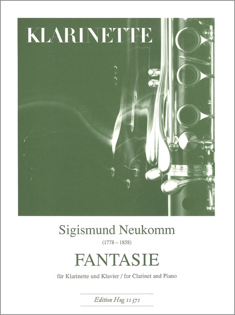 Vorderes Coverbild Fantasie für Klarinette und Klavier
