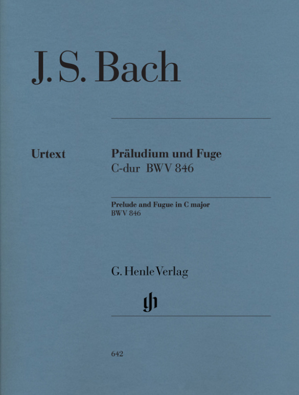 Vorderes Coverbild Präludium und Fuge C-Dur BWV846