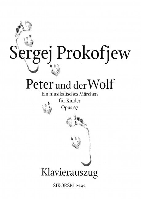 Vorderes Coverbild Peter und der Wolf op.67