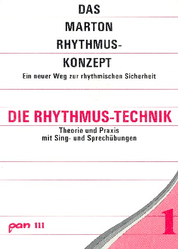 Vorderes Coverbild Das Rhythmus-Konzept Band 1
