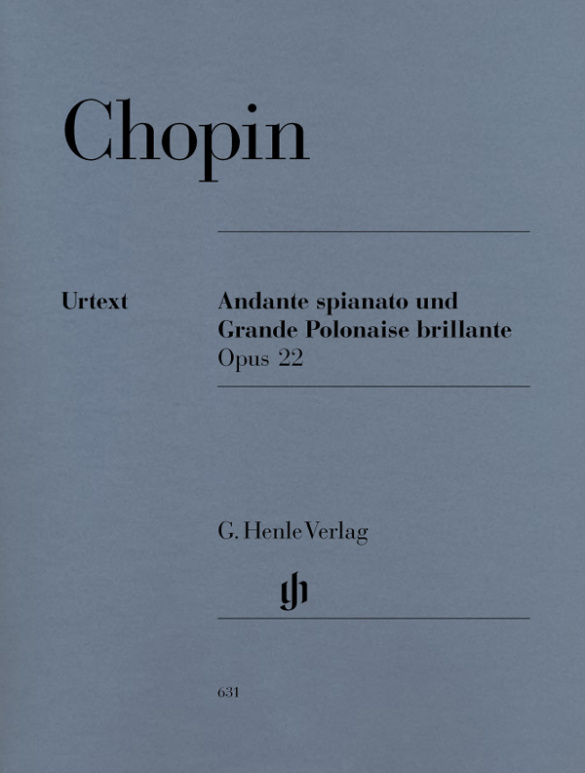 Vorderes Coverbild Andante spianato und Grande Polonaise brillante op.22