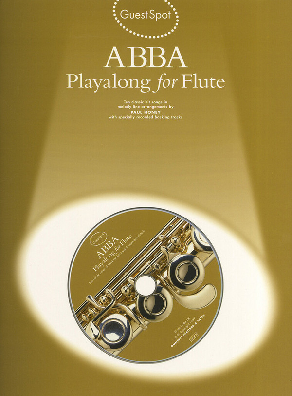 Vorderes Coverbild ABBA (+CD): for flute