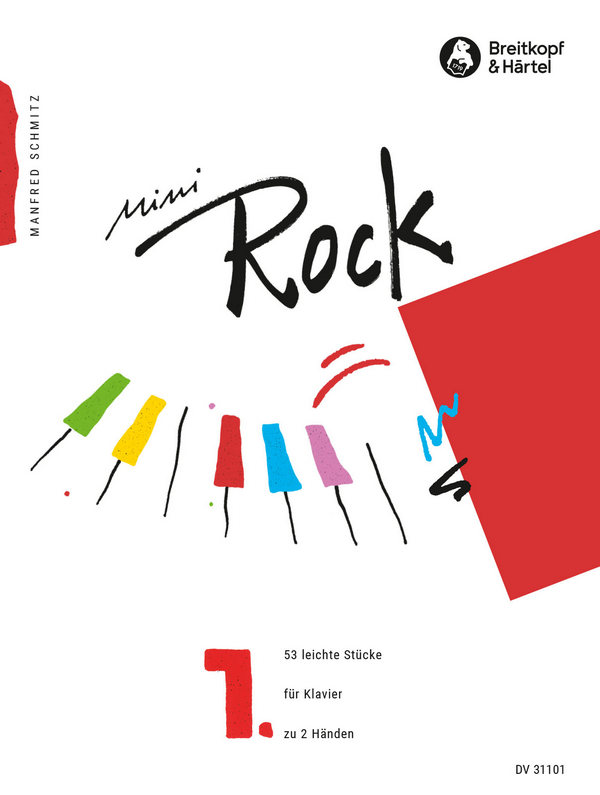 Vorderes Coverbild Mini Rock Band 1 - 53 leichte Stücke