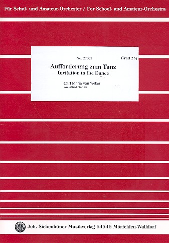 Vorderes Coverbild Aufforderung zum Tanz 
