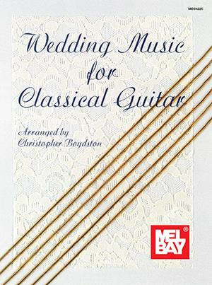 Vorderes Coverbild Wedding Music for classical guitar