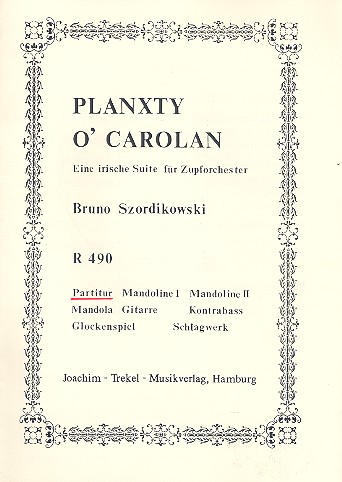 Vorderes Coverbild Planxty O'Carolan  