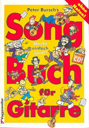 Vorderes Coverbild Peter Bursch's Songbuch für
