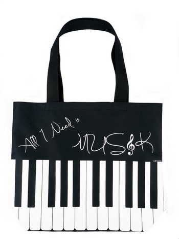 Vorderes Coverbild City Shopper Tastatur All I need is music 45 x 37 x 12 cm