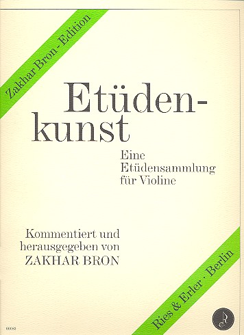 Vorderes Coverbild Etüdenkunst - Eine Etüdensammlung