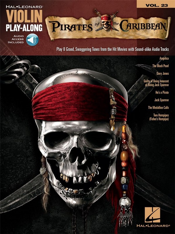Vorderes Coverbild Pirates on the Caribbean (+Audio access included): for violin