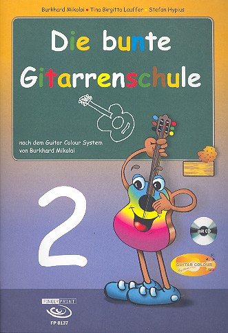 Vorderes Coverbild Die bunte Gitarrenschule Band 2 (+CD)