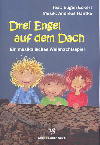 Vorderes Coverbild Drei Engel auf dem Dach 