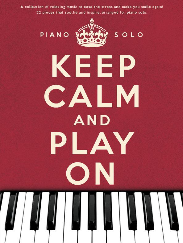 Vorderes Coverbild Keep calm and play on (red Book)