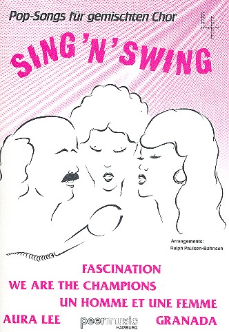 Vorderes Coverbild Sing'n' Swing Band 4 Pop-Songs