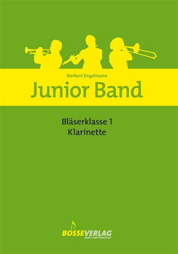Vorderes Coverbild Junior Band Bläserklasse Band 1