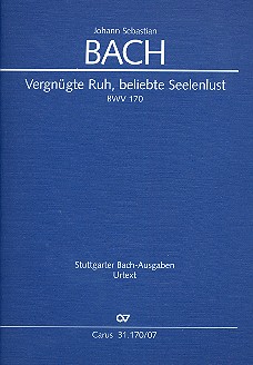 Vorderes Coverbild Vergnügte Ruh, beliebte Seelenlust