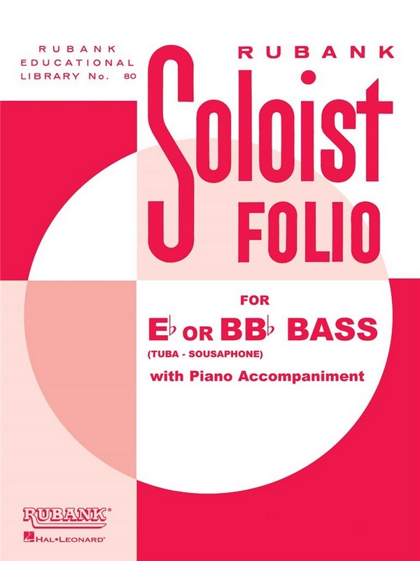 Vorderes Coverbild Soloist Folio for bass in Eb /Bb