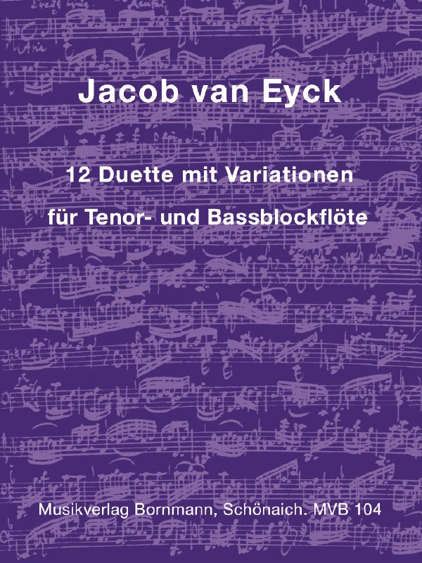 Vorderes Coverbild 12 Duette mit Variationen