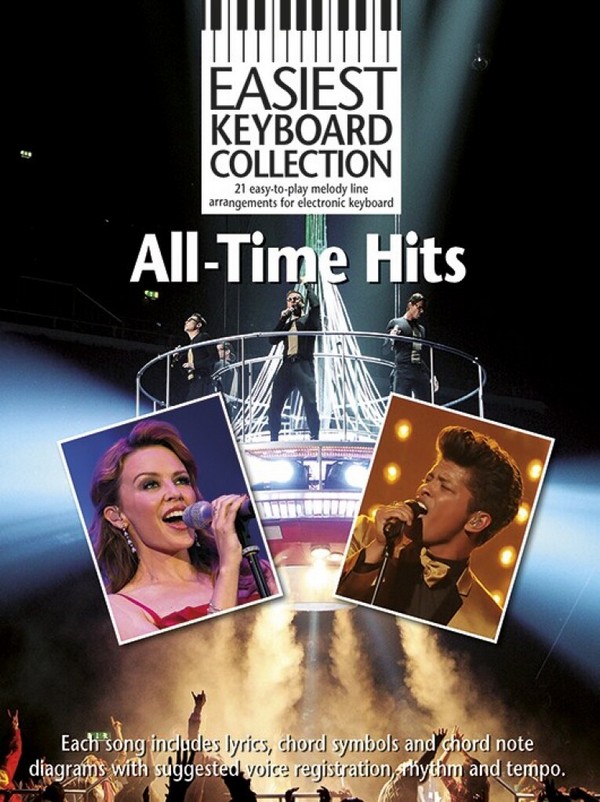 Vorderes Coverbild All Time Hits: for keyboard