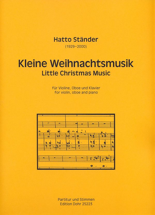 Vorderes Coverbild Kleine Weihnachtsmusik für Violine,