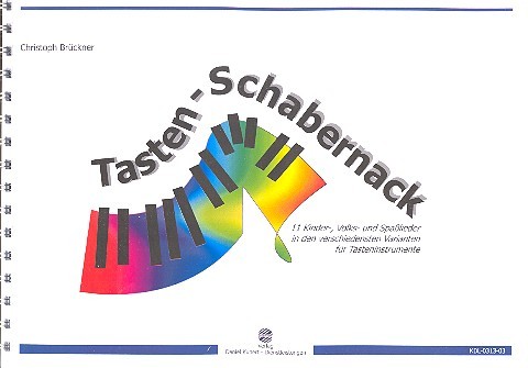 Vorderes Coverbild Tasten-Schabernack Band 2 für Orgel