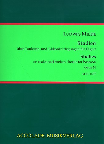 Vorderes Coverbild Studien über Tonleiter- und Akkordzerlegungen