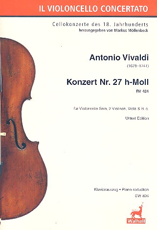 Vorderes Coverbild Konzert h-Moll Nr.27 RV424
