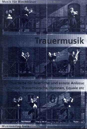 Vorderes Coverbild Trauermusik für 4 Blechbläser (Ensemble)