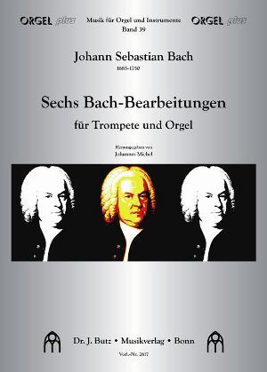 Vorderes Coverbild Sechs Bach-Bearbeitungen