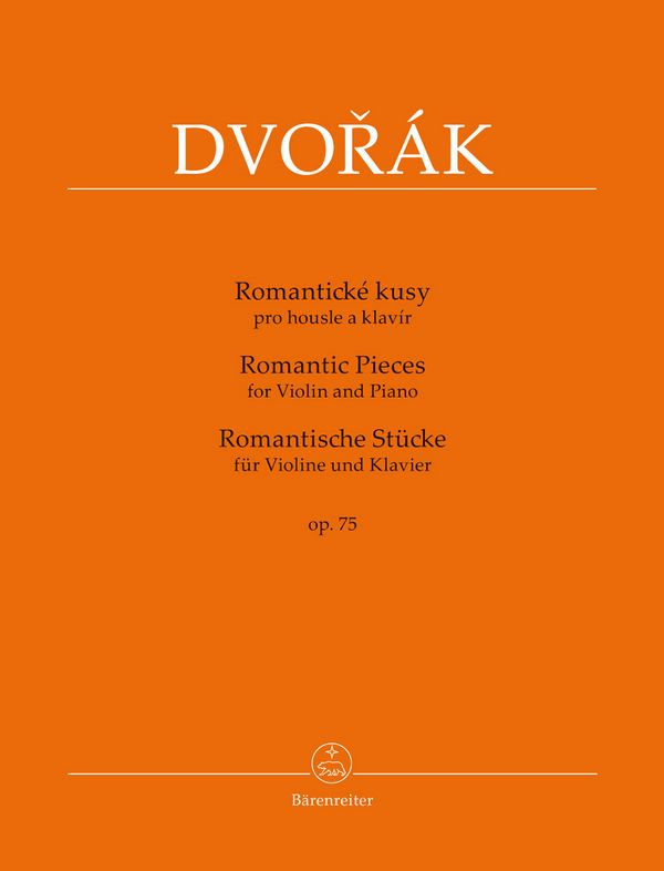 Vorderes Coverbild Romantische Stücke op.75 