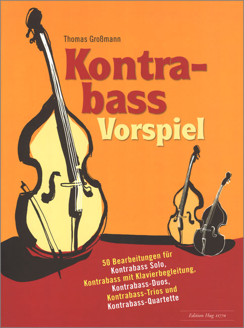 Vorderes Coverbild Kontrabass-Vorspiel für 1-4 Kontrabässe