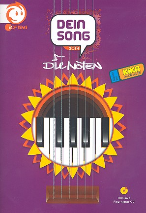 Vorderes Coverbild Dein Song 2014 - die Noten: für Klavier