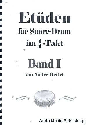 Vorderes Coverbild Etüden im 4/4-Takt Band 1