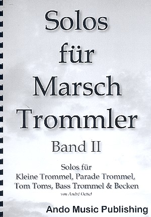 Vorderes Coverbild Solos für Marschtrommler Band 2