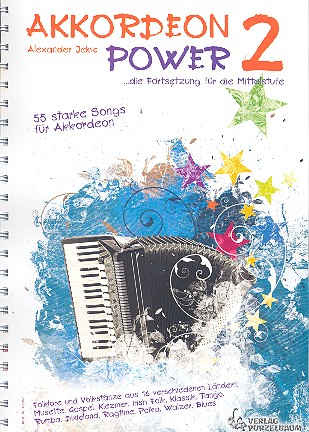 Vorderes Coverbild Akkordeon Power Band 2