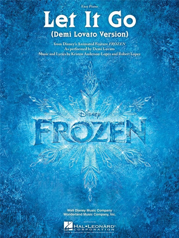 Vorderes Coverbild Let it go (Demi Lovato Version):
