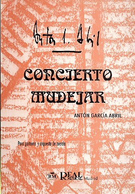 Vorderes Coverbild Concierto Mudejar