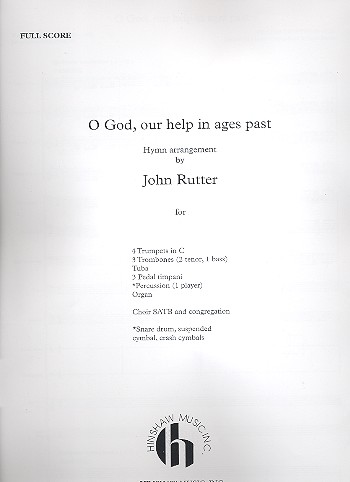 Vorderes Coverbild O God our Help in Ages past
